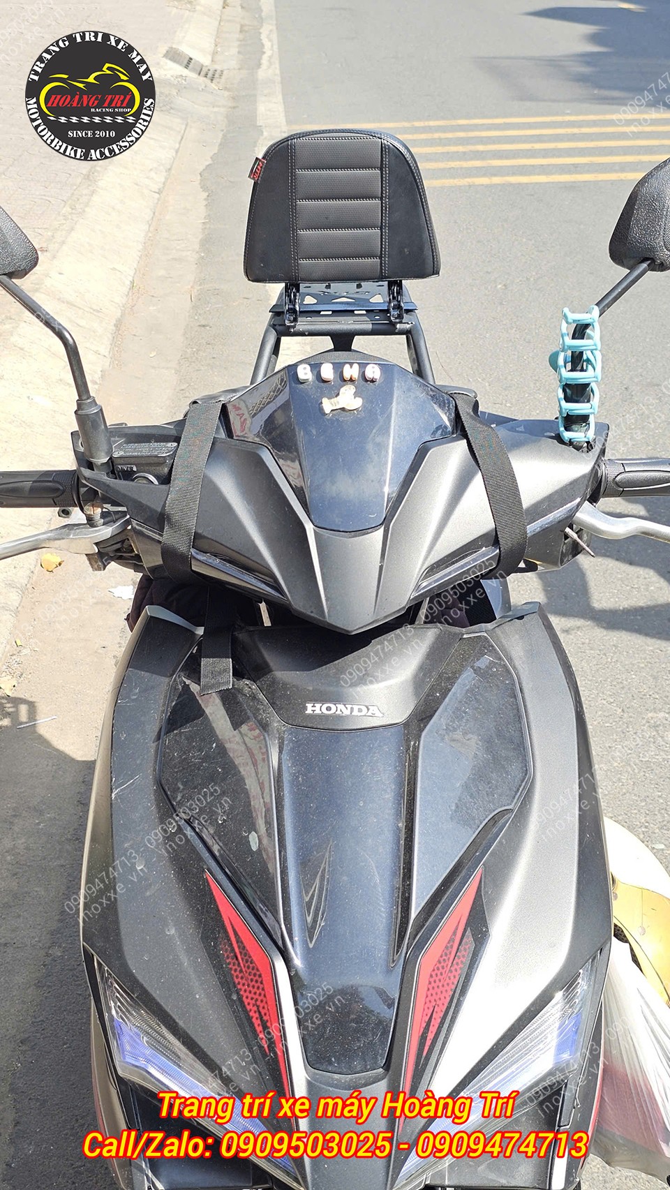 Baga sau tựa lưng Airblade bật/gấp 2 chiều