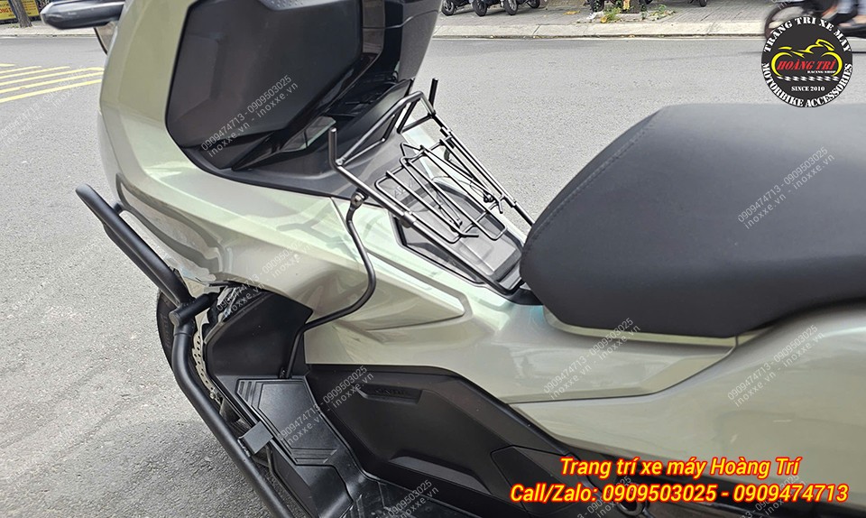 Baga giữa 10 ly ADV 150 đen mờ