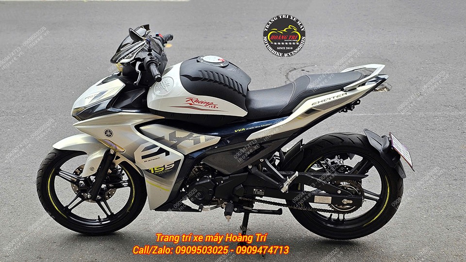 Thùng đựng đồ cho Exciter 150 kiểu bình xăng Moto