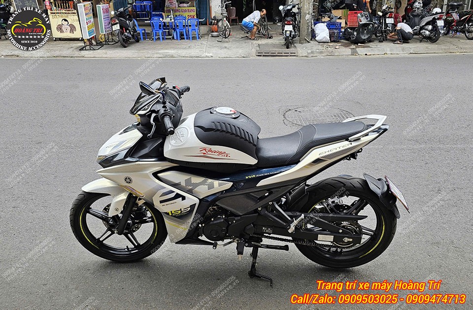 Thùng đựng đồ cho Exciter 150 kiểu bình xăng Moto
