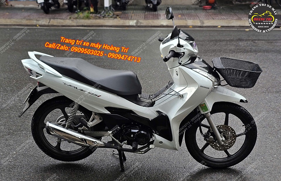Rổ trước mặt nạ xe Wave Thái 125i 2025