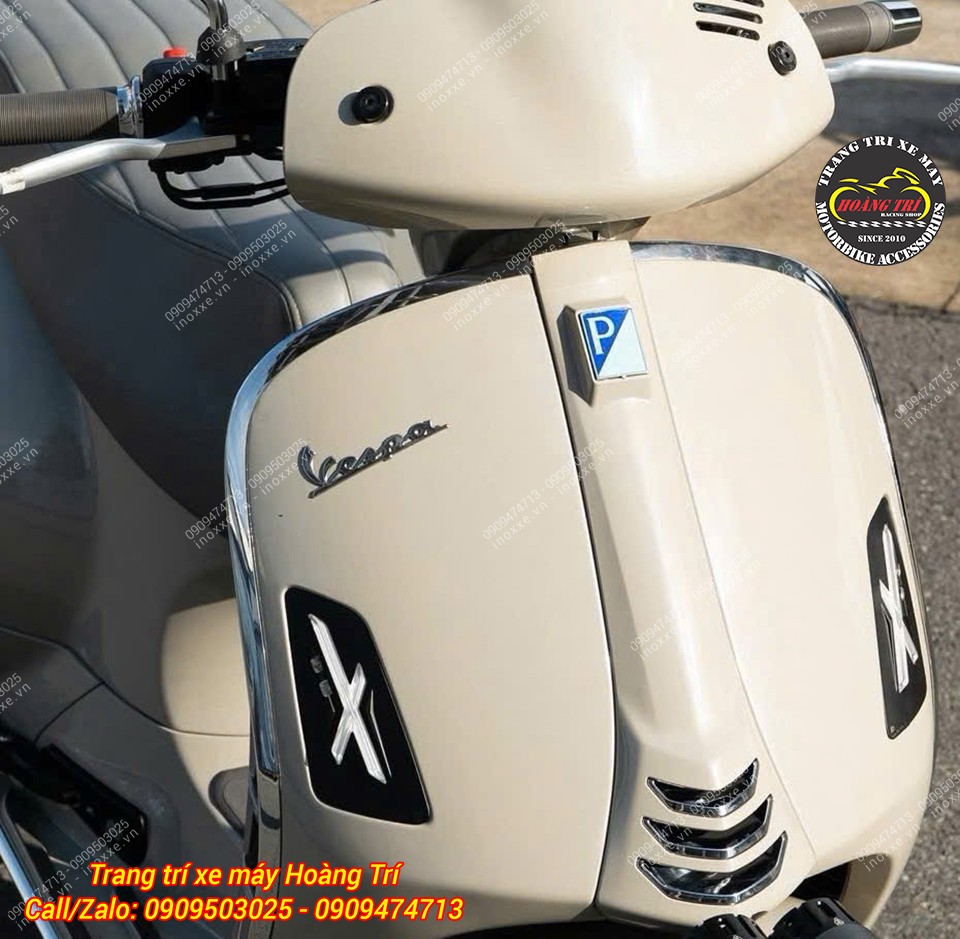 Bộ đèn Led Audi chữ X cho xe Vespa GTS/GTV 2023-2025