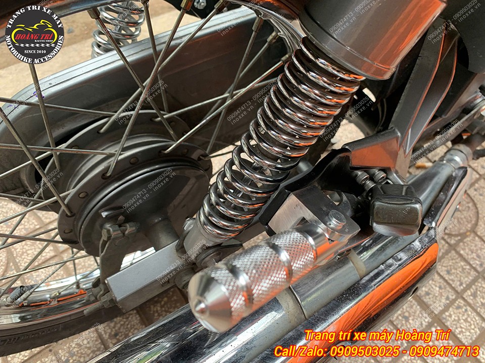 Gác chân phụ xe Yamaha Jupiter/Sirius