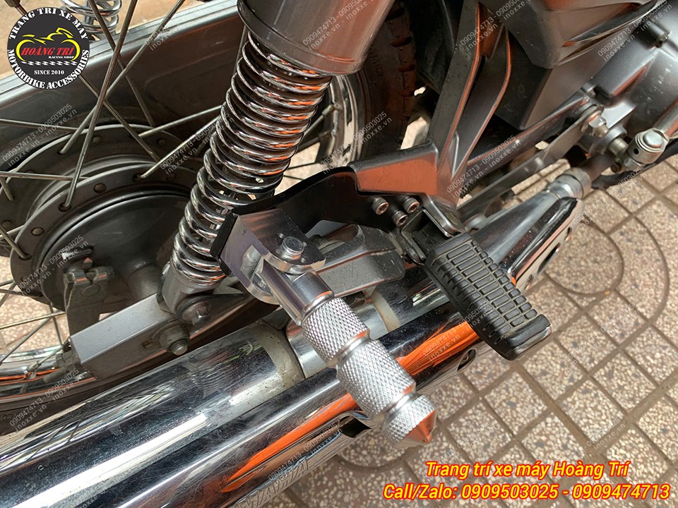 Gác chân phụ xe Yamaha Jupiter/Sirius