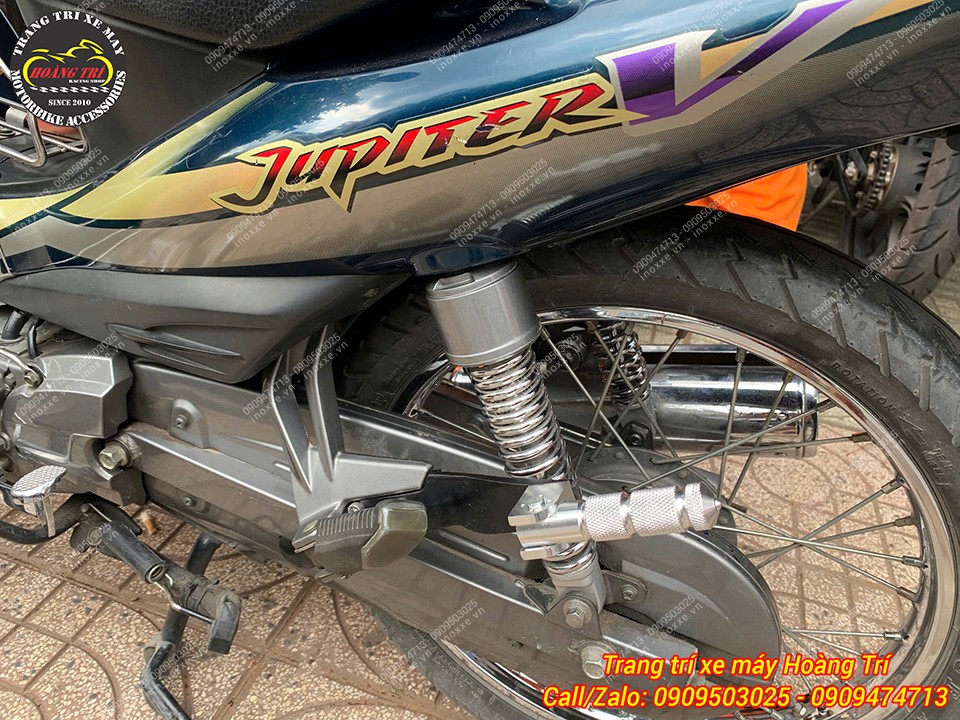 Gác chân phụ xe Yamaha Jupiter/Sirius