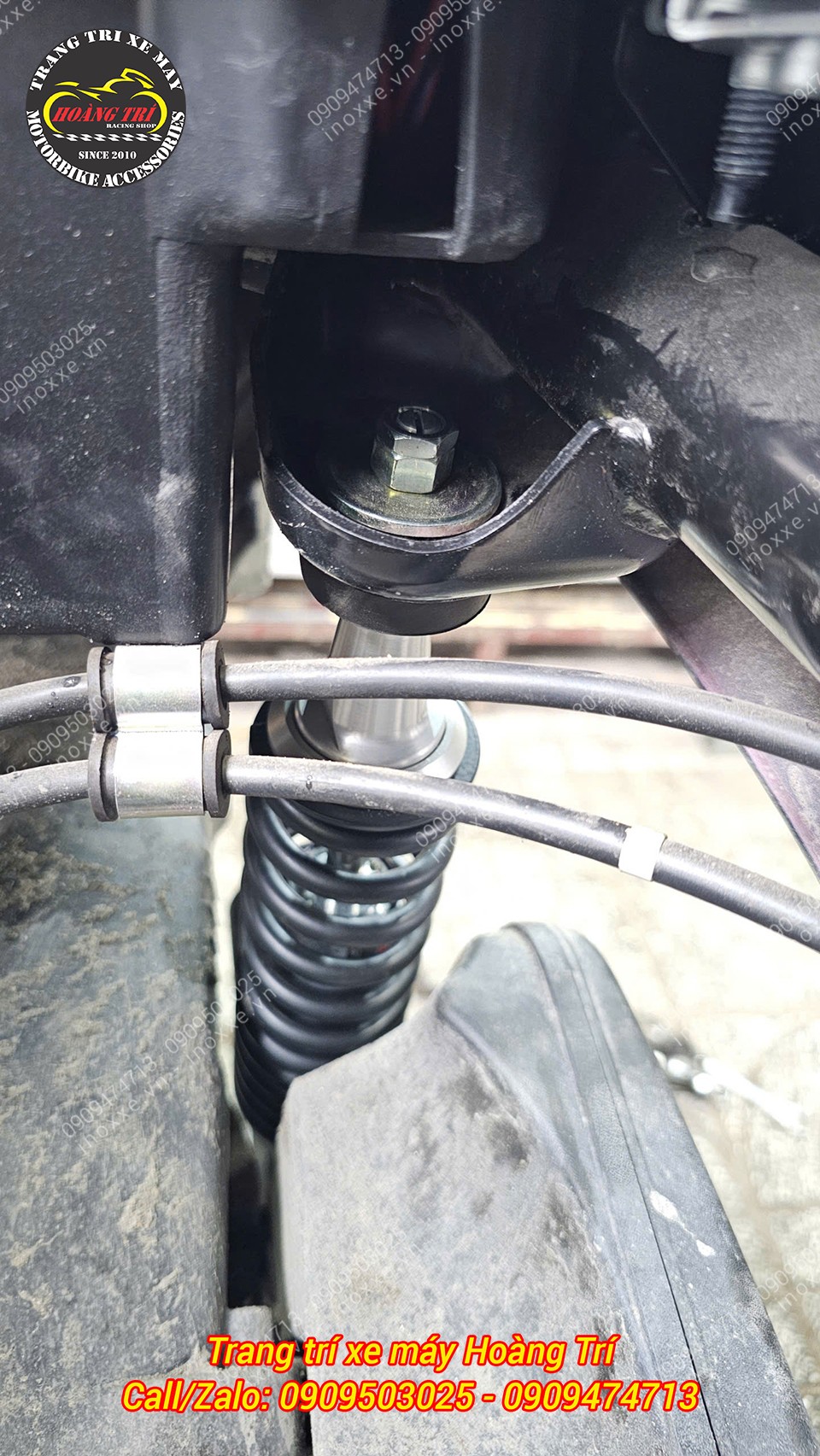 Phuộc bình dầu YSS G-series cho xe Piaggio Liberty/Vespa LX/Vespa X