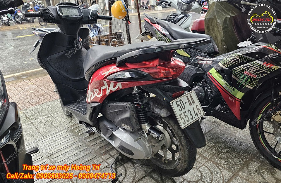 Phuộc bình dầu YSS G-series cho xe Piaggio Liberty/Vespa LX/Vespa X
