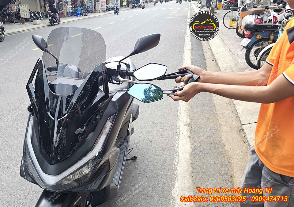 Kính chắn gió PCX 160 2025 kiểu Forza 300 - NCL