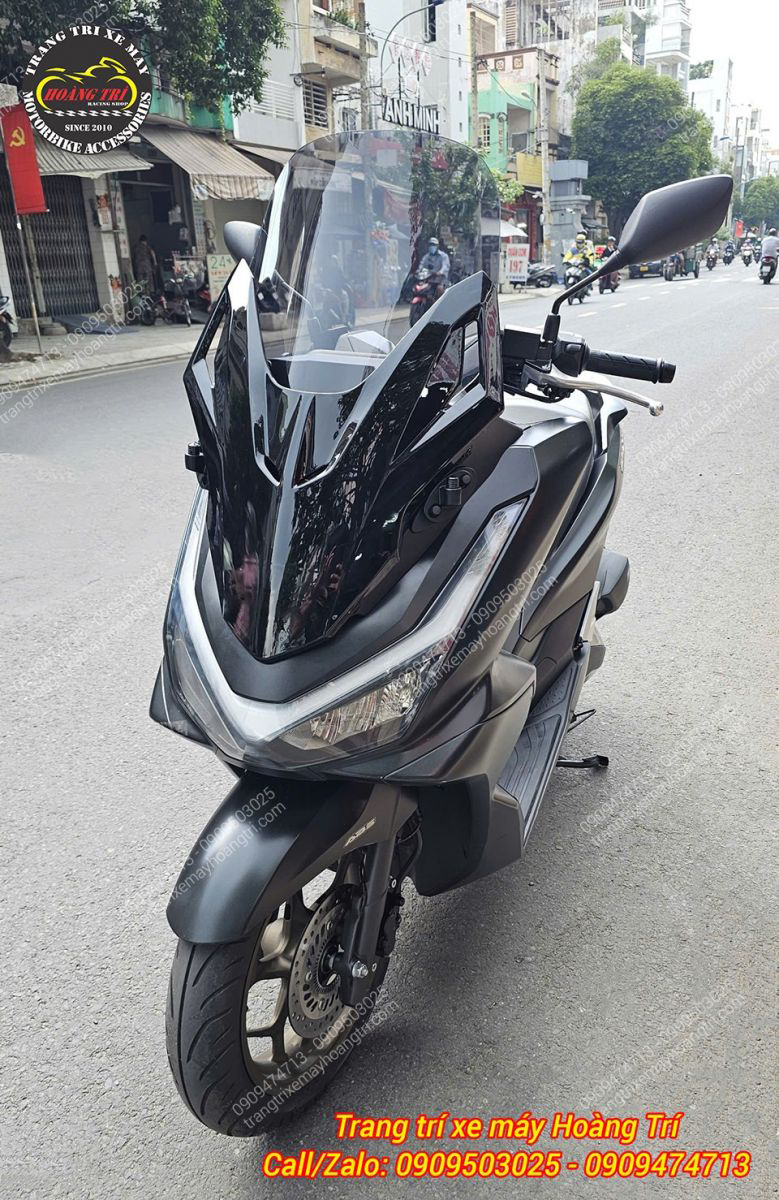 Kính chắn gió PCX 160 2025 kiểu Forza 300 - NCL