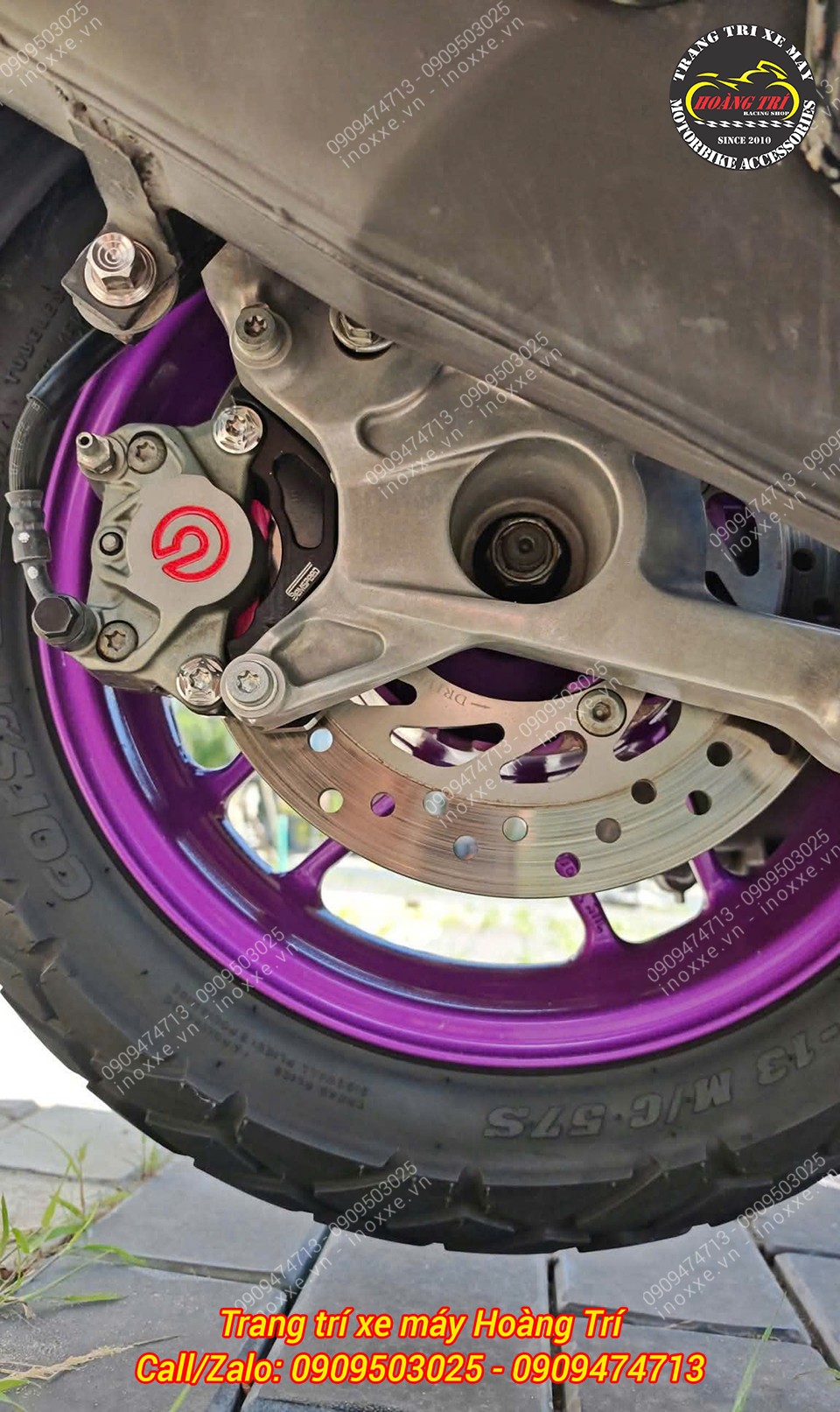 Heo dầu Brembo 2 piston chính hãng