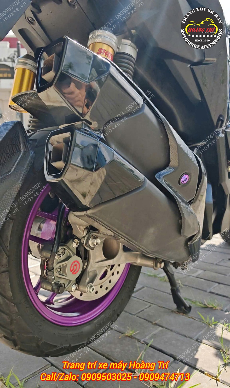 Heo dầu Brembo 2 piston chính hãng