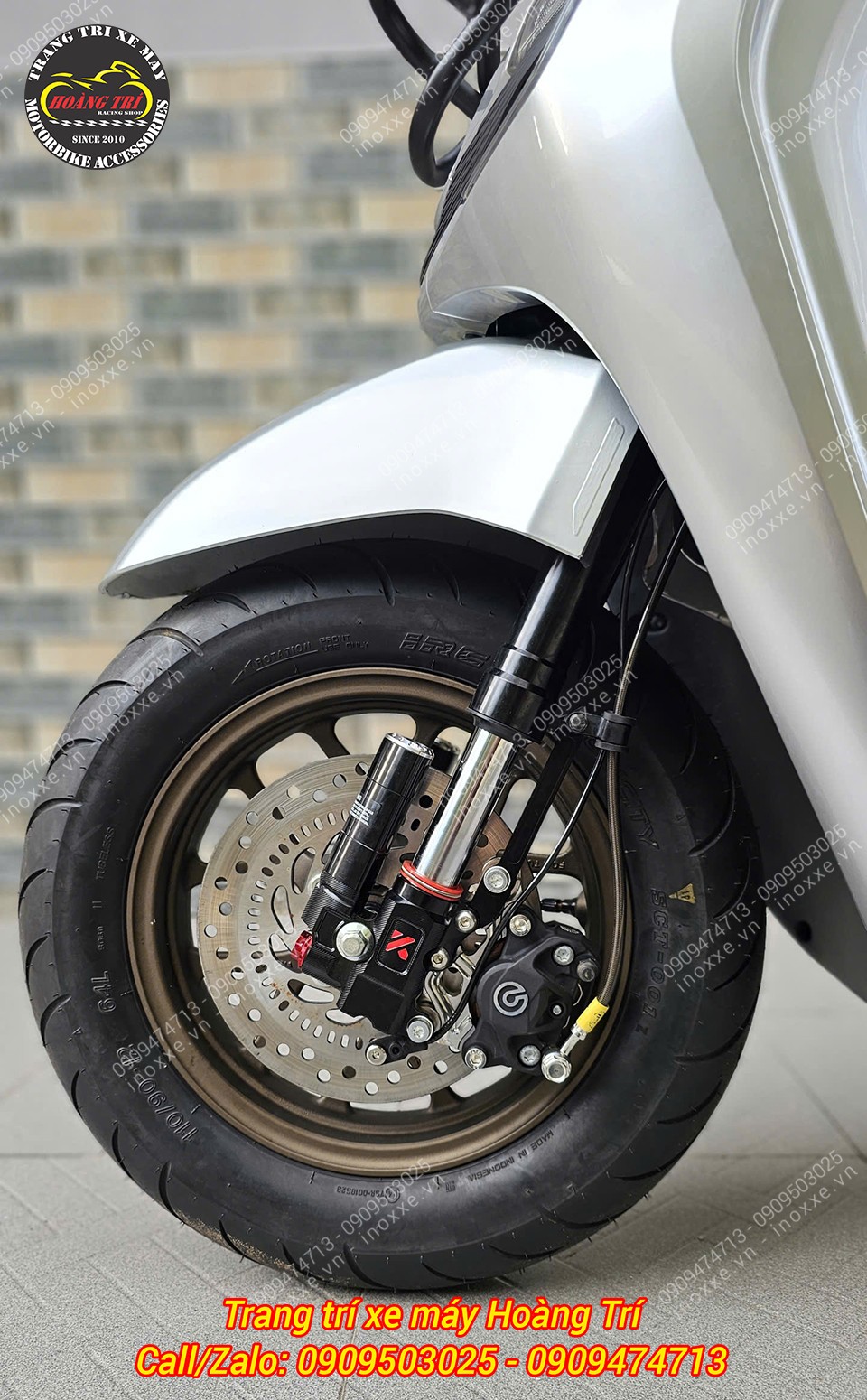 Heo dầu Brembo 2 piston chính hãng