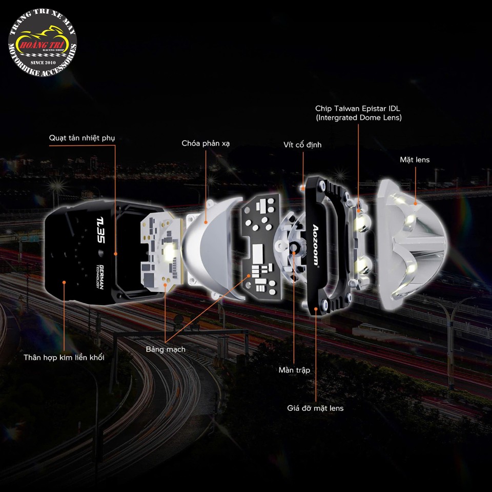 Đèn trợ sáng Aozoom TL35