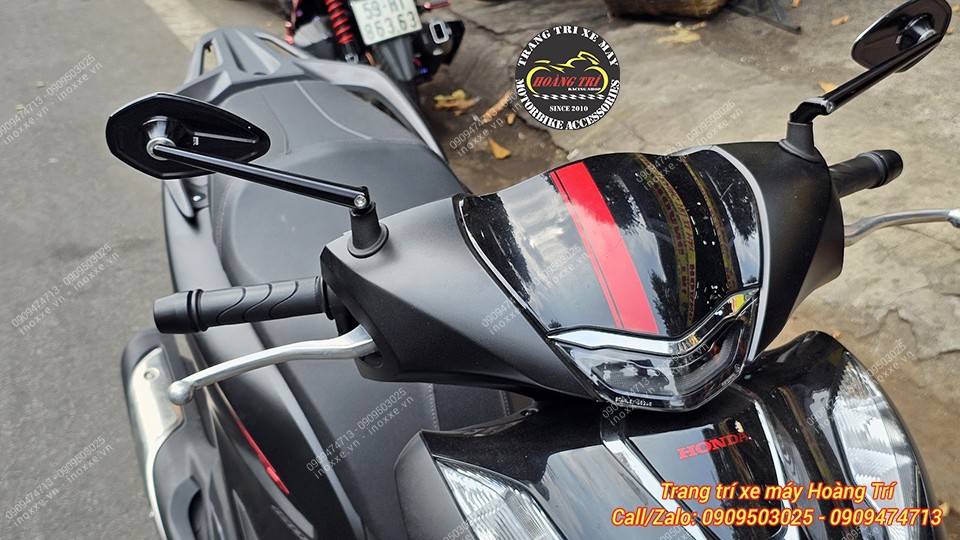 Tổng hợp kính hậu Motogadget chính hãng