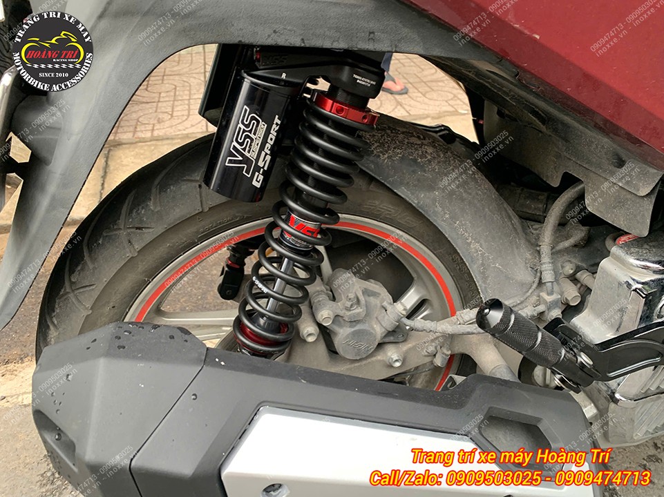 Phuộc bình dầu YSS G-Sport cho xe SH VN 125/150/160