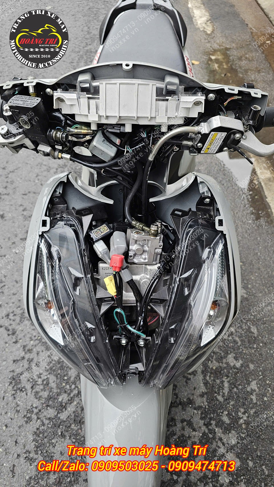Độ phanh ABS cho xe Vision