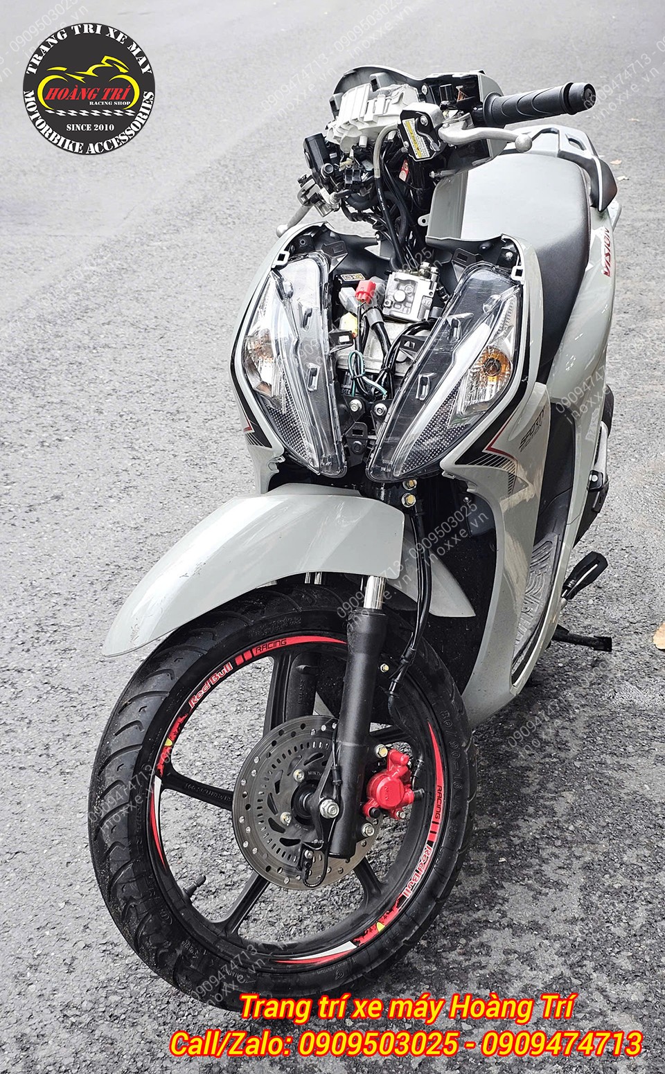 Độ phanh ABS cho xe Vision