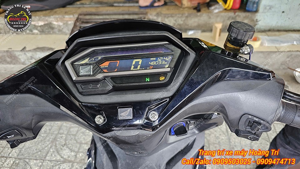 Winner X độ đầu đèn Exciter 155