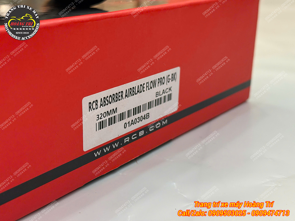 Phuộc bình dầu RCB Flow S/Flow Pro cho xe Airblade