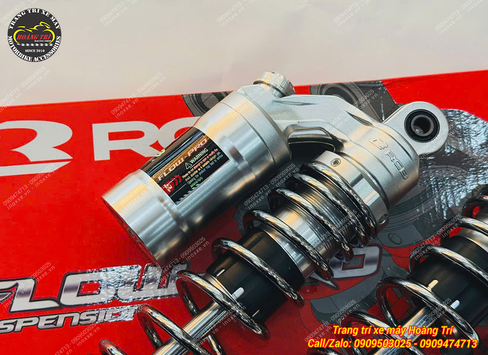 Phuộc bình dầu RCB Flow S/Flow Pro cho xe Yamaha NVX
