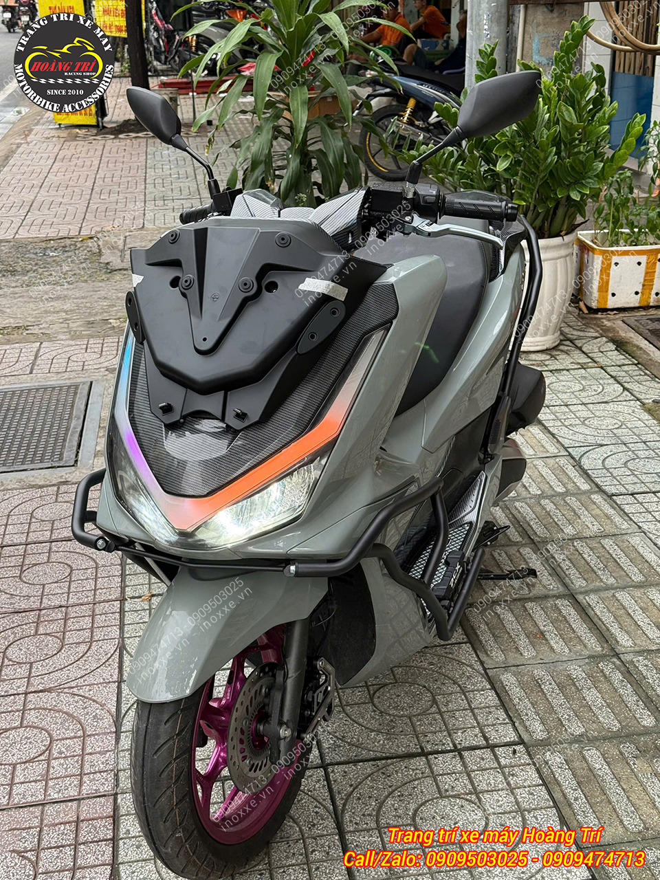 Độ đèn Led Audi PCX 160 2026