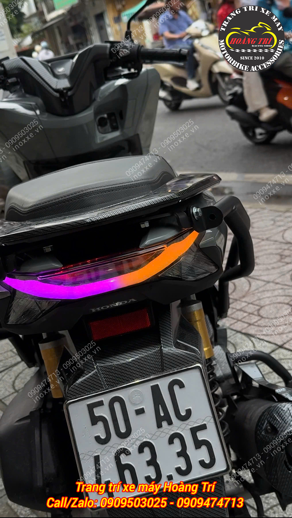 Độ đèn Led Audi PCX 160 2026