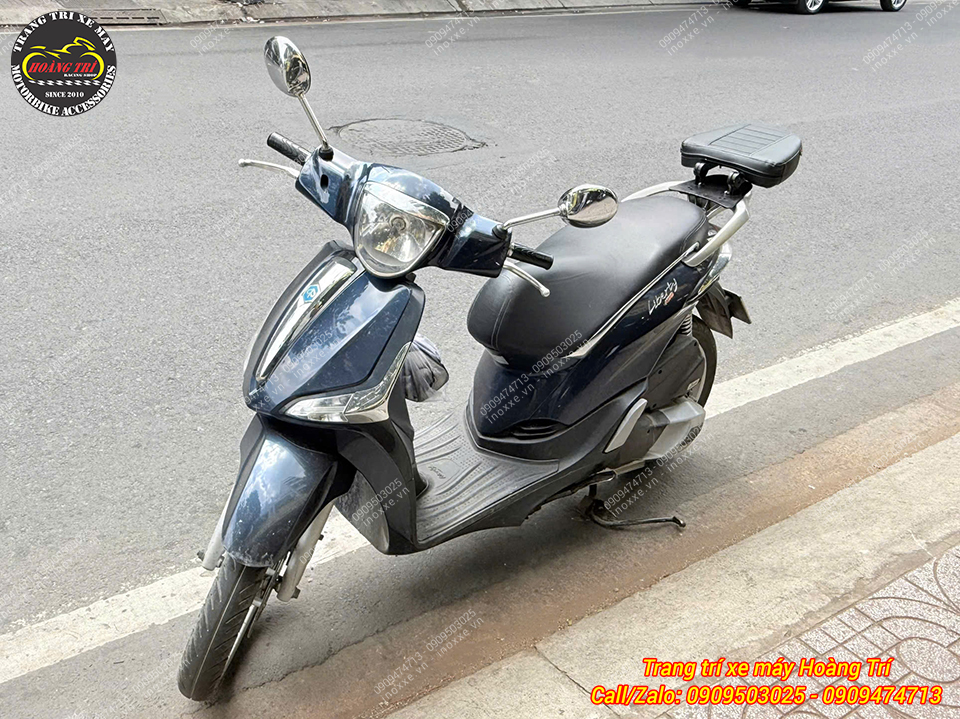 Tựa lưng Piaggio Liberty bật/gấp 2 chiều