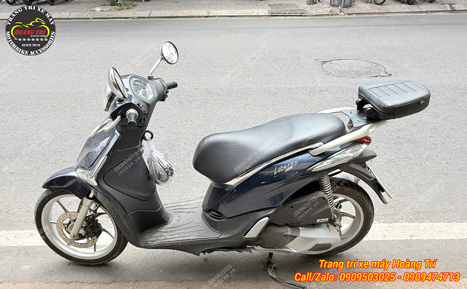 Tựa lưng Piaggio Liberty bật/gấp 2 chiều