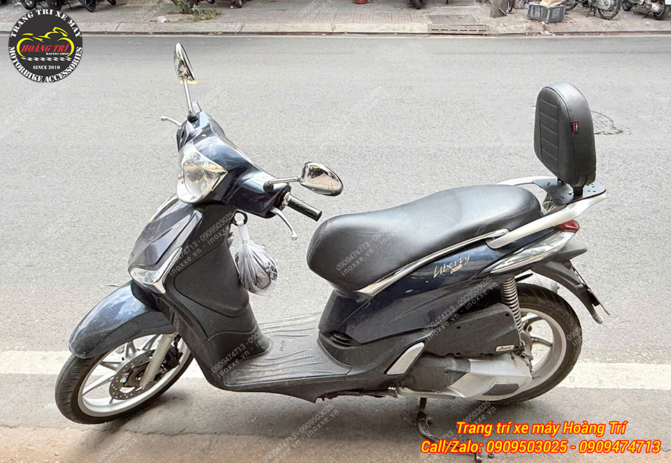 Tựa lưng Piaggio Liberty bật/gấp 2 chiều
