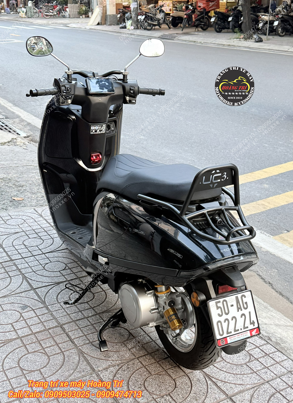 Baga cong tựa lưng Honda UC3