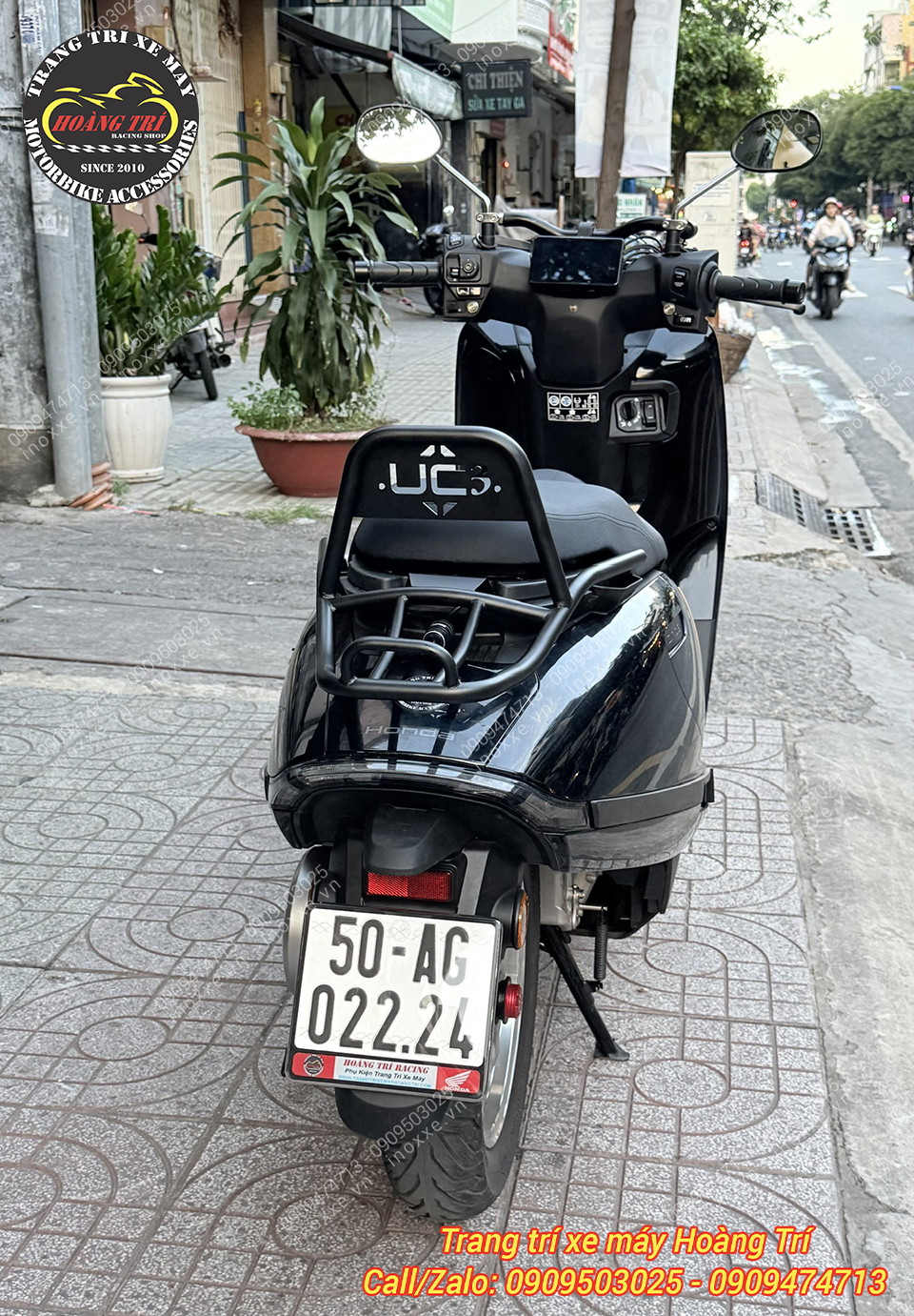 Baga cong tựa lưng Honda UC3