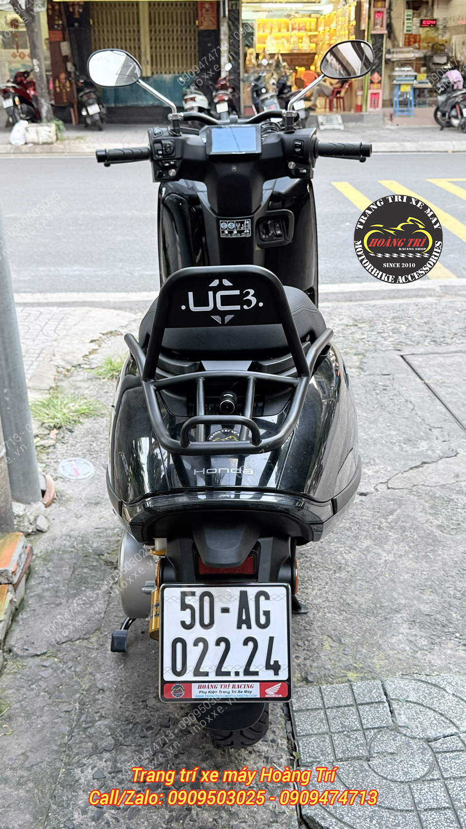 Baga cong tựa lưng Honda UC3