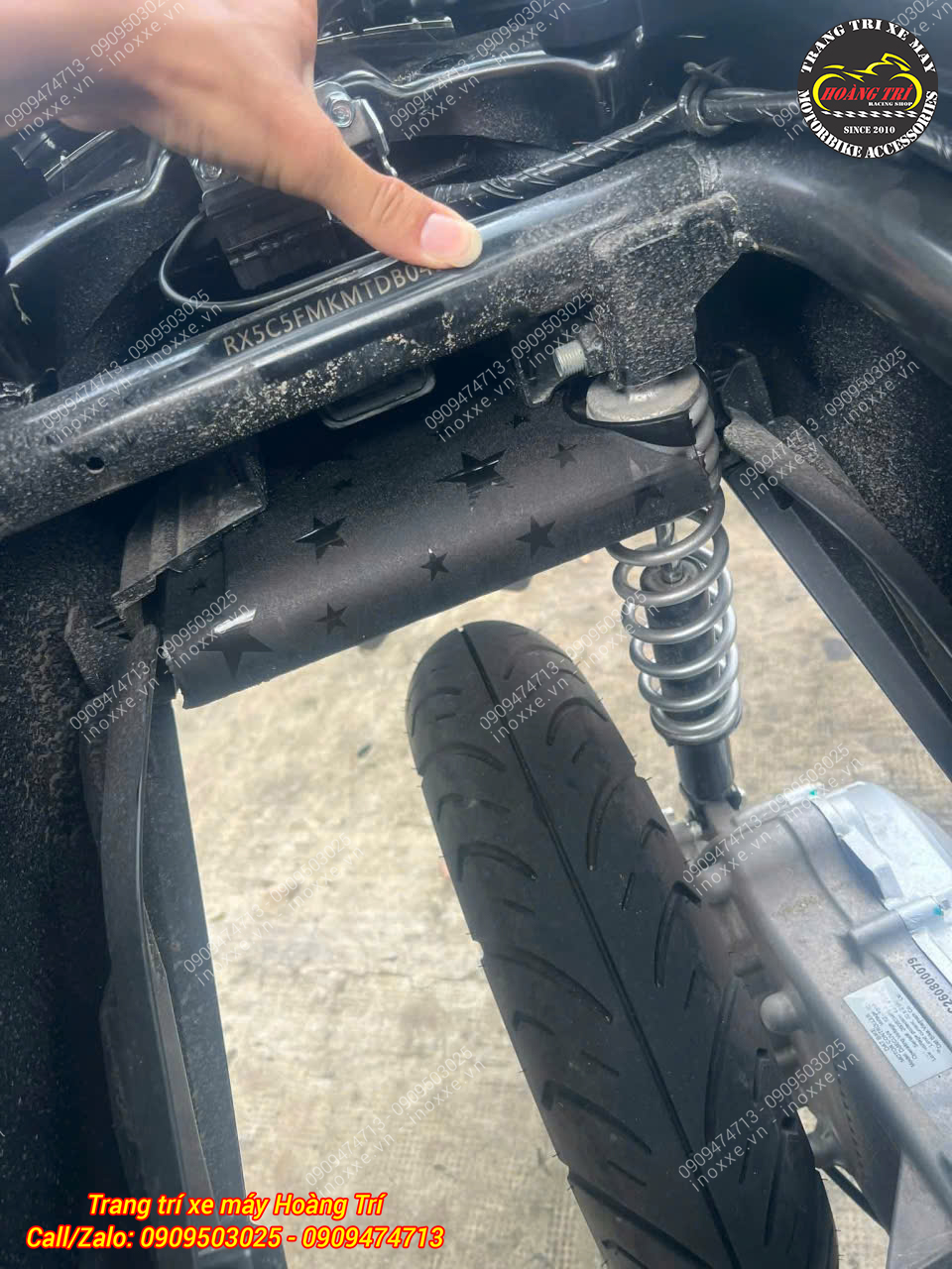 Chắn bùn gầm xe máy điện Dat.Bike ERA