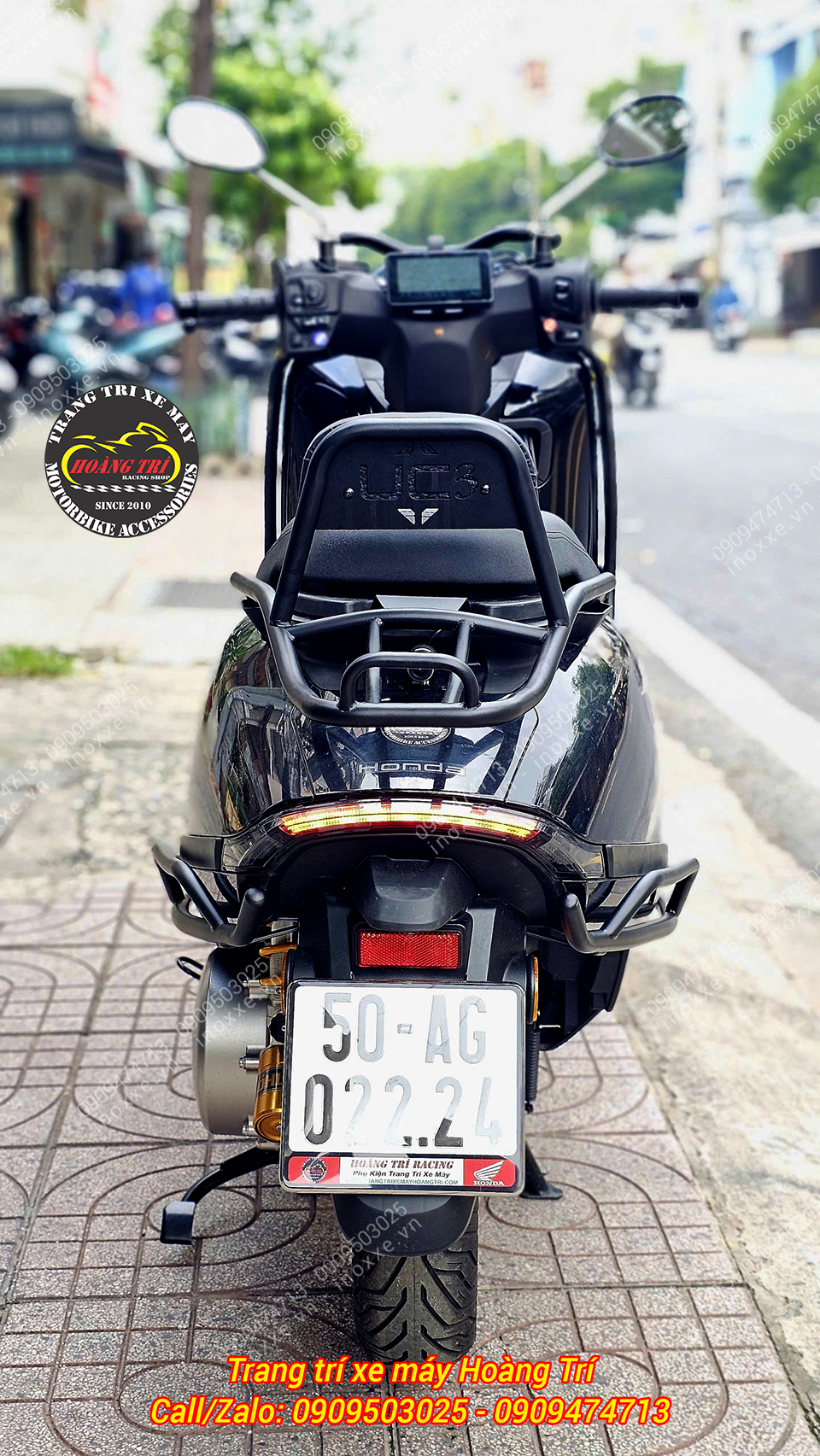 Khung bảo vệ xe Honda UC3