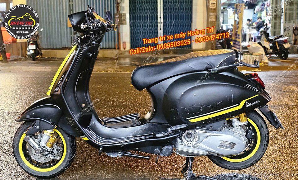 Ốp lốc nồi nhôm CNC trong suốt dành cho xe Vespa Sprint/Primavera và GTS