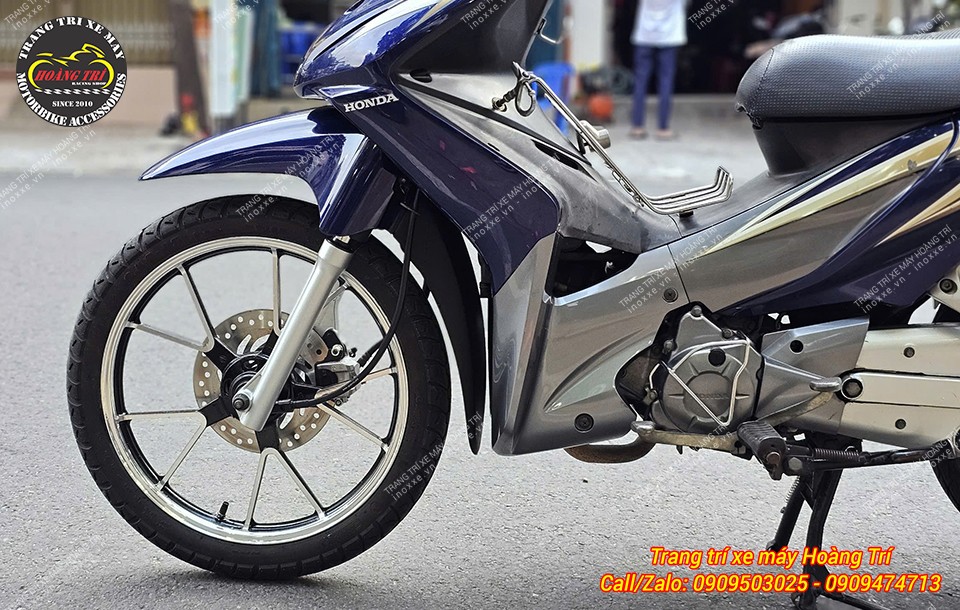 Mâm kiểu Super Cub lắp cho Wave, Future