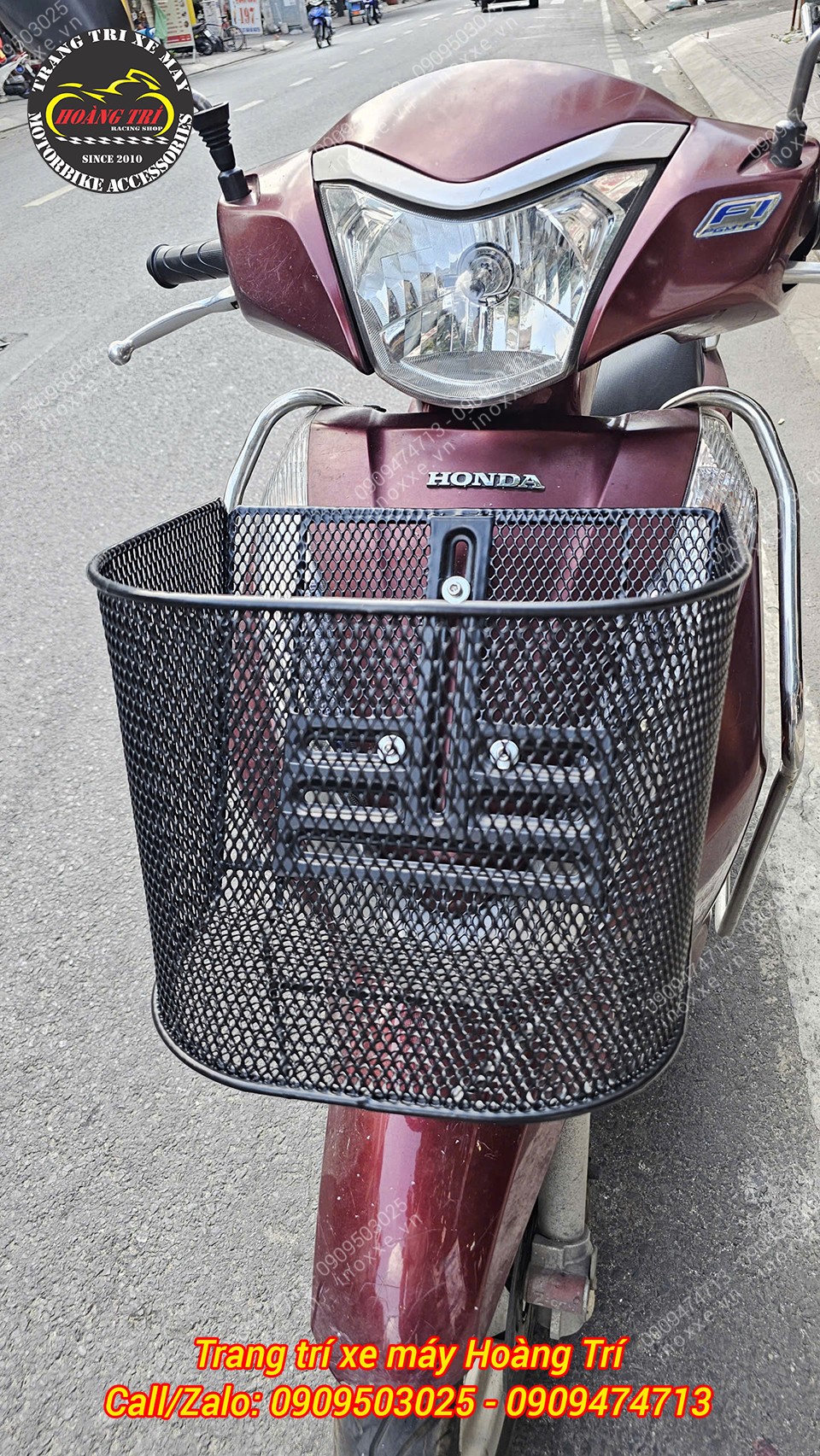 Rổ trước mặt nạ Honda Lead