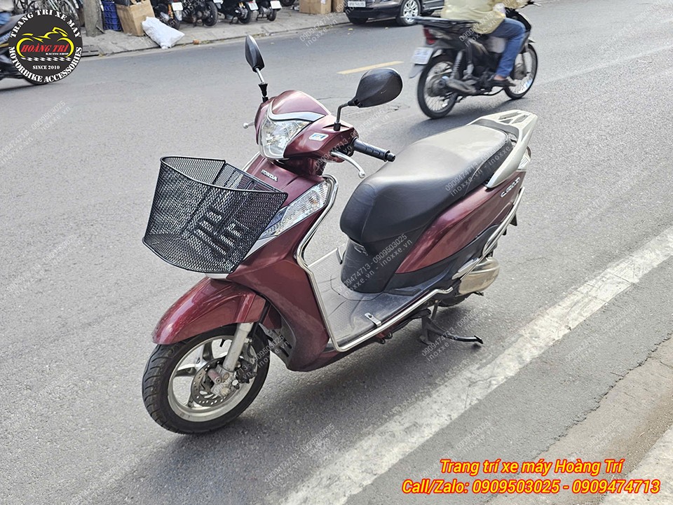 Rổ trước mặt nạ Honda Lead