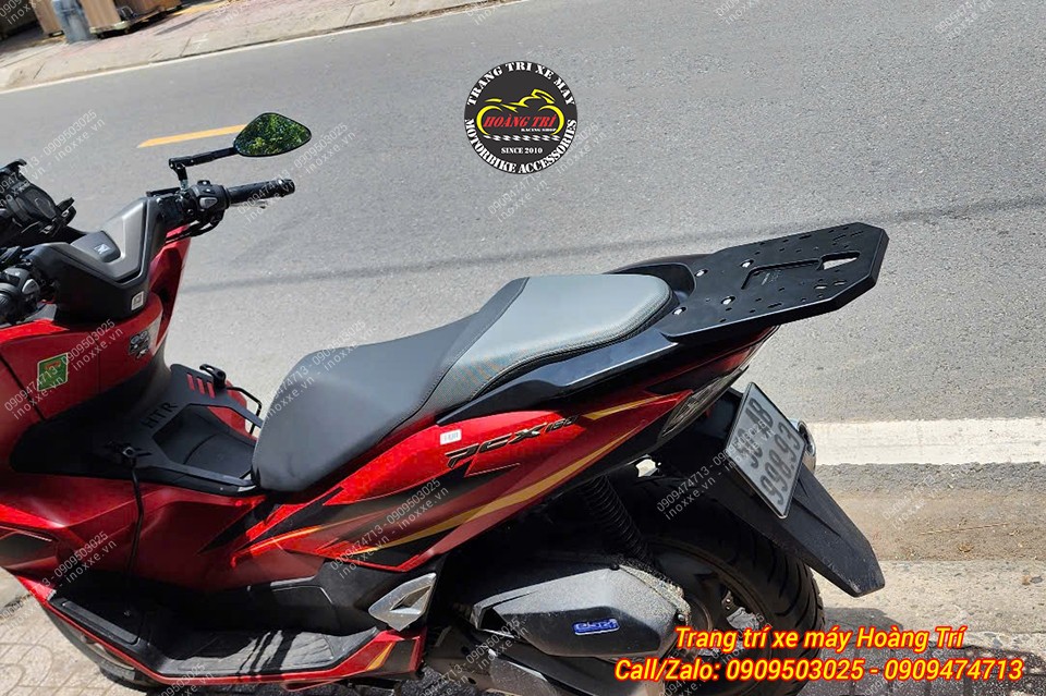 Ốp cản sau nhôm đúc nguyên khối PCX 160
