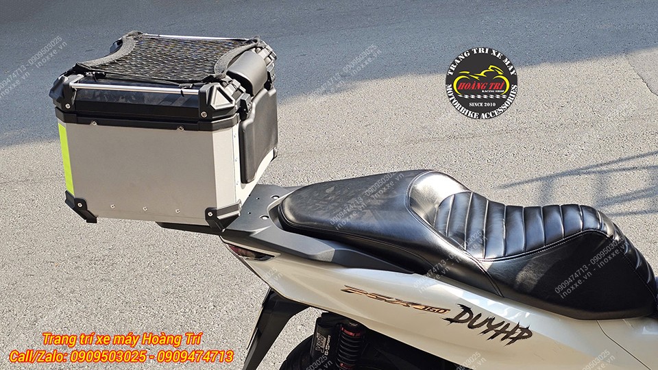 Ốp cản sau nhôm đúc nguyên khối PCX 160