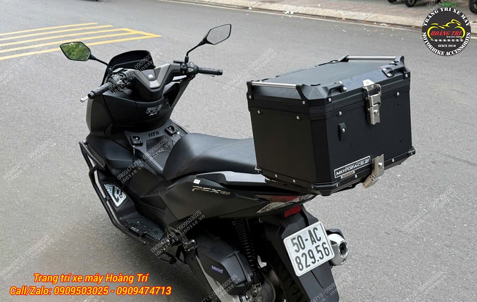 Ốp cản sau nhôm đúc nguyên khối PCX 160