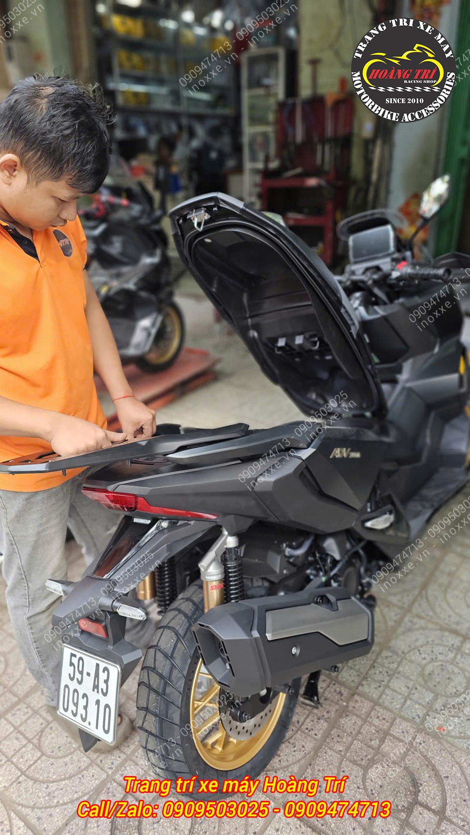 Baga sau nhôm đúc dành cho Forza 300 / Forza 350 và ADV 350