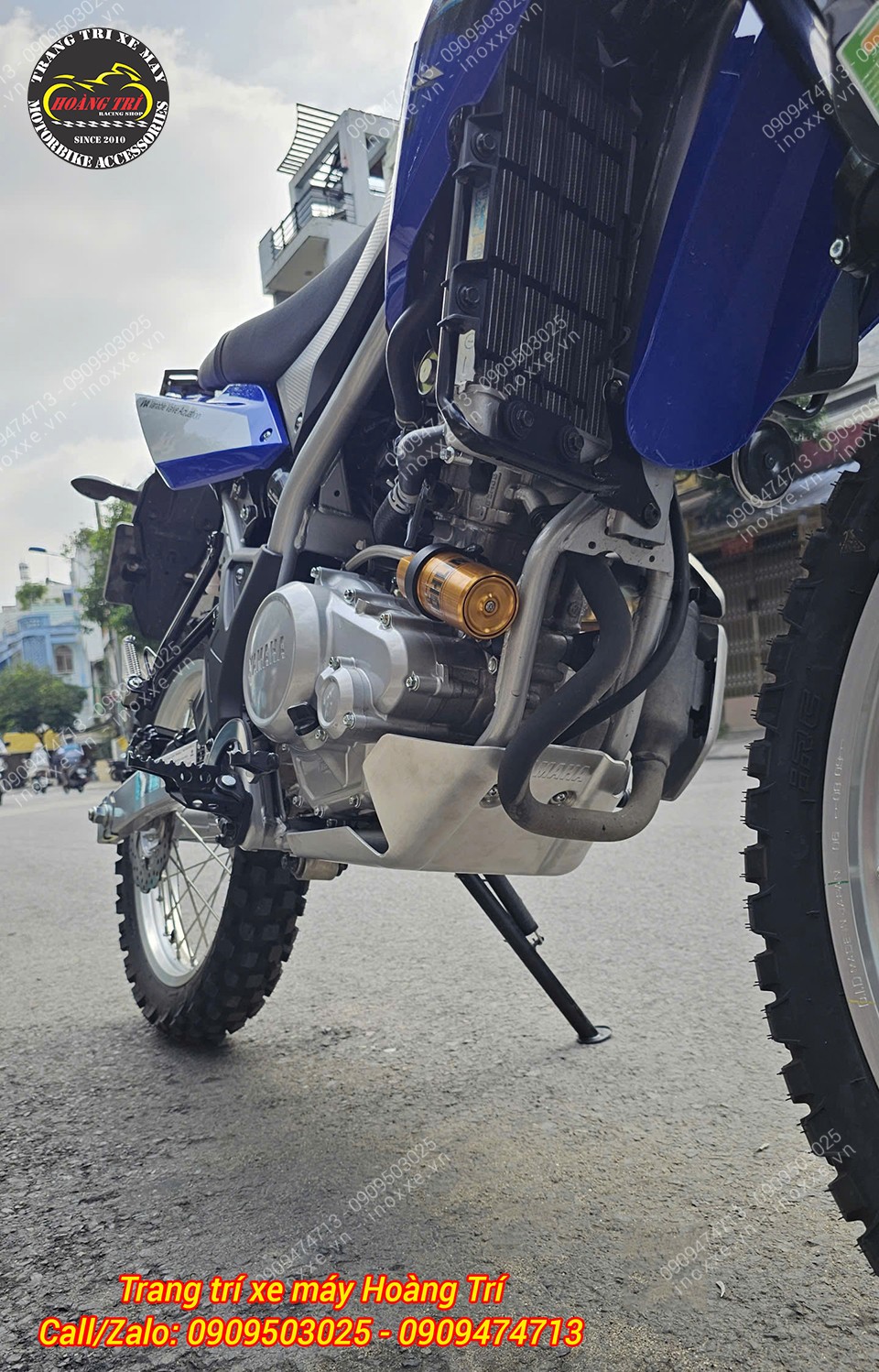 Ốp gầm nhôm WR155 chính hãng Yamaha Indonesia