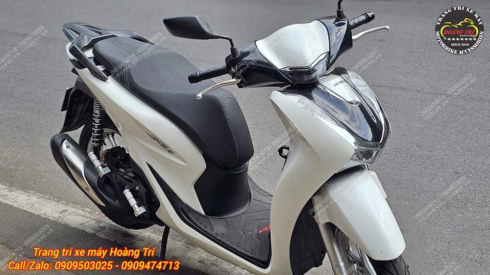 Gác chân phụ HTR nhôm CNC cho xe SH