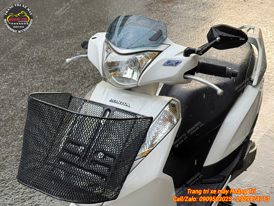 Kính chắn gió độ cho nhiều xe - Kính chắn gió Exciter 2010 Zhi.Pat