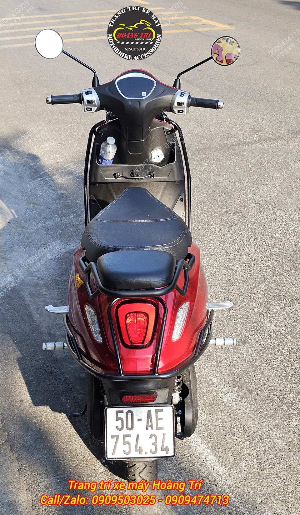 Gác chân phụ xe máy điện Vinfast EVO