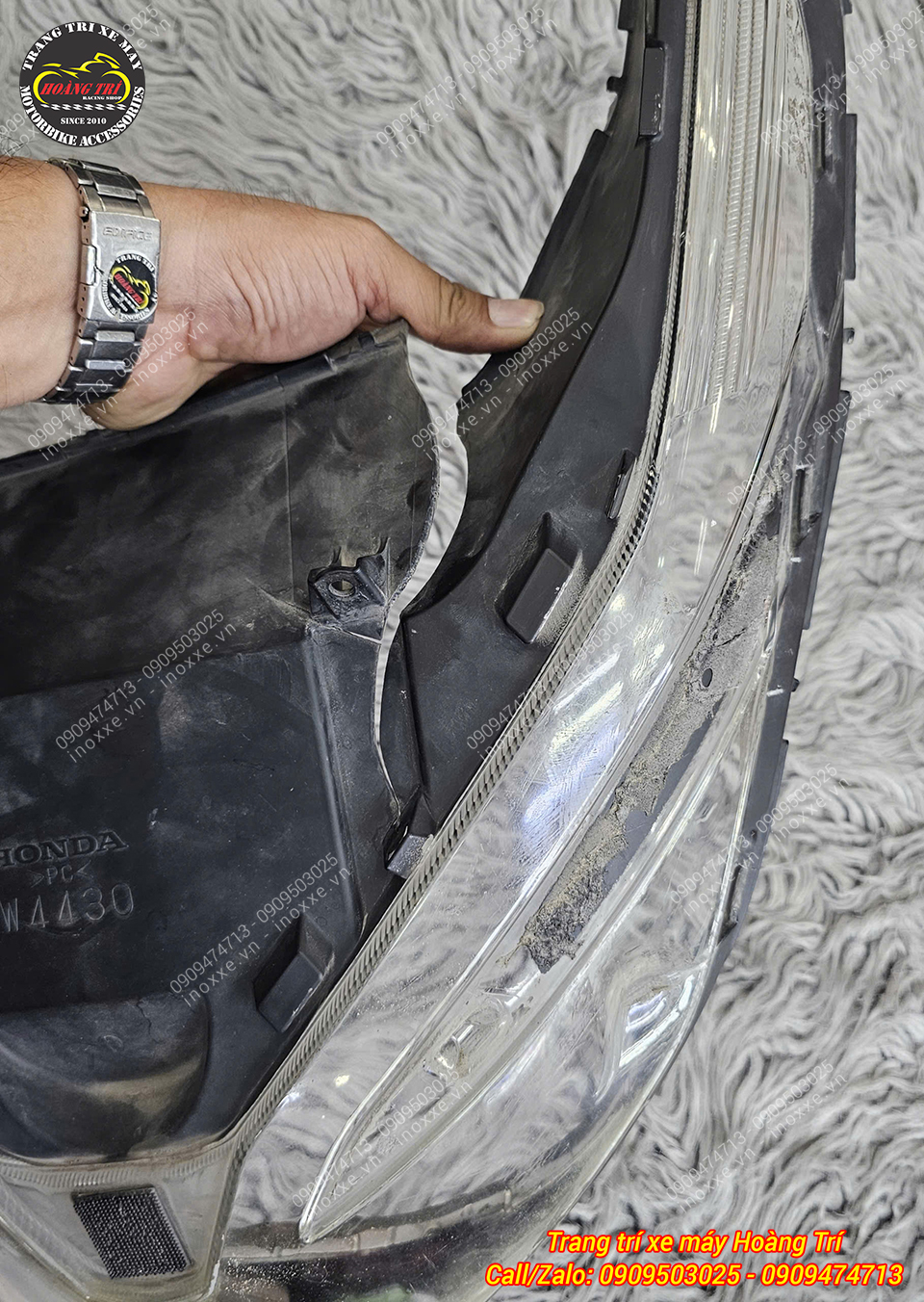 Mica đèn pha PCX 2018 - HMA