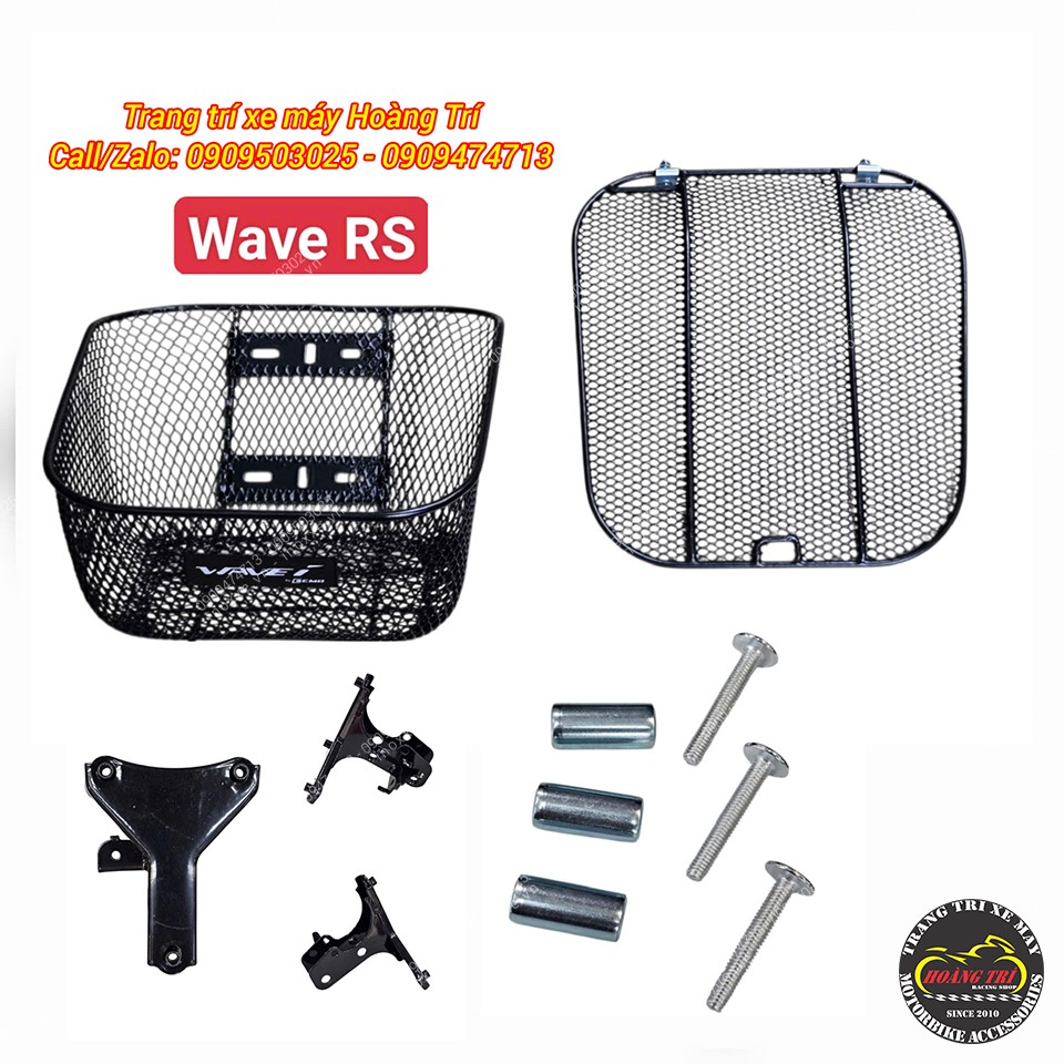 Rổ xe Wave có nắp đậy