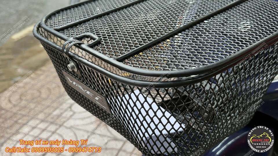 Rổ xe Wave có nắp đậy