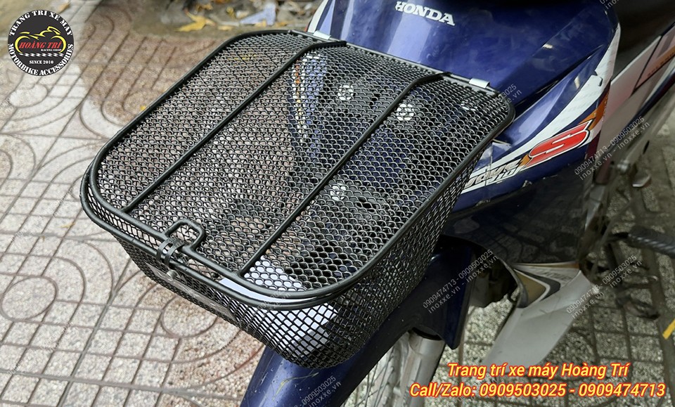 Rổ xe Wave có nắp đậy